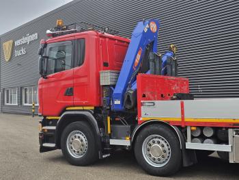 G410 8x2-6 / KRAN / CRANE / MACHINE TRANSPORT